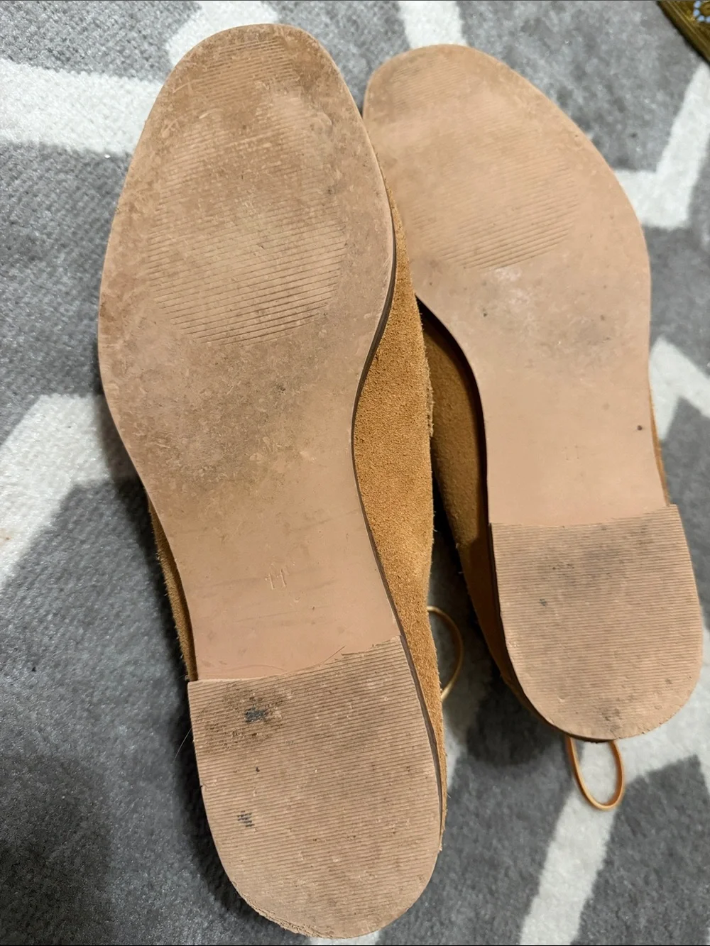 Urban Outfitters Men’s Sz 11 Two Tone Suede Horsebit Loafers